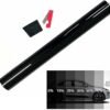 2 Rolls 10 Window Tint Film Dark Black Privacy Shade for Home Office Car 10M Adhesive Film for Auto Front Windshield Heat UV Block Scratch Resistant