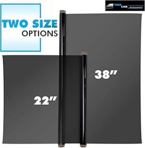 TRUE LINE Automotive 2ply Nano Carbon Window Tint Film for Cars 50 Tint (22'' W x 10' Long) Blocks 99 UV Rays Heat Privacy Protection DIY Install
