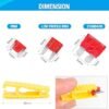 Nilight 50019R 272pcs Standard Mini Low Profile Mini Blade Fuse Assortment 2A 5A 10A 15A 20A 25A 30A 35A Replacement Fuses for Car Boat Truck SUV Automotive