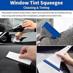 28 Pcs Car Window Tint Tools Kit Vinyl Wrap Tool Window Tint Squeegee Tools Vehicle Glass Protective Film Installation Kit Automotive Window Film Tinting Kit