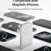 Belkin MagSafe Vent Mount Pro MagSafe iPhone Mount For Car Silver