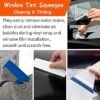 Car Window Tint Tools Kit Vinyl Wrap Tool Car Windshield Back Window Tinting Tools Car Tint Squeegee Kit Automotive Window Film Tinting Kit for Car Wrapping Vinyl Film Installation