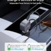 Anker USBC Car Charger 75W Max UltraCompact TypeC Fast Car Charger with Builtin Retractable Cable Car Adapter for iPhone 1514 Series Samsung S24S23 MacBookProAir iPad and More