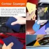 Car Window Tint Tools Kit Vinyl Wrap Tool Car Windshield Back Window Tinting Tools Car Tint Squeegee Kit Automotive Window Film Tinting Kit for Car Wrapping Vinyl Film Installation