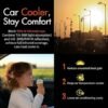 Upgraded 15 Ceramic Window Tint Car for Family 99.7 UV 96 IR Sun Heat Blocking HD One Way Privacy Window Film Anti Glare Scratch Safety Tint for Glass Adhesive Film Easy Install 20in x 10M