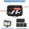 samdew Large Detailing Bag Detail Organizer for Auto Detailing Supplies Storage Car Cleaning Caddy for Vehicle Wash Tools Car Care Box for Detailing Bottles Towel Buffer and More Bag Only