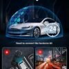 REDTIGER Dash Cam Front Rear 4K2.5K Full HD Dash Camera for Cars Included 32GB Card Builtin WiFi GPS 3.16” IPS Screen Night Vision 170°Wide Angle WDR 24H Parking Mode(F7NP)
