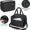 samdew Large Detailing Bag Detail Organizer for Auto Detailing Supplies Storage Car Cleaning Caddy for Vehicle Wash Tools Car Care Box for Detailing Bottles Towel Buffer and More Bag Only