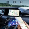 Wireless CarPlay Adapter for Apple iPhone (2024 Upgraded) MultiUser Seamless Connection for Convert Wired to Wireless Car Play Adapter No Latency from iOS 10+ to Screen wUSB C (Gray)