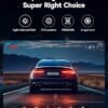 REDTIGER Dash Cam Front Rear 4K2.5K Full HD Dash Camera for Cars Included 32GB Card Builtin WiFi GPS 3.16” IPS Screen Night Vision 170°Wide Angle WDR 24H Parking Mode(F7NP)